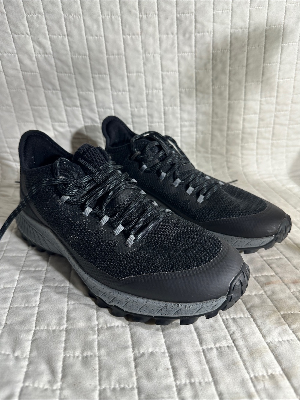 Merrell Bravada Waterproof Hiking Shoes in black and grey